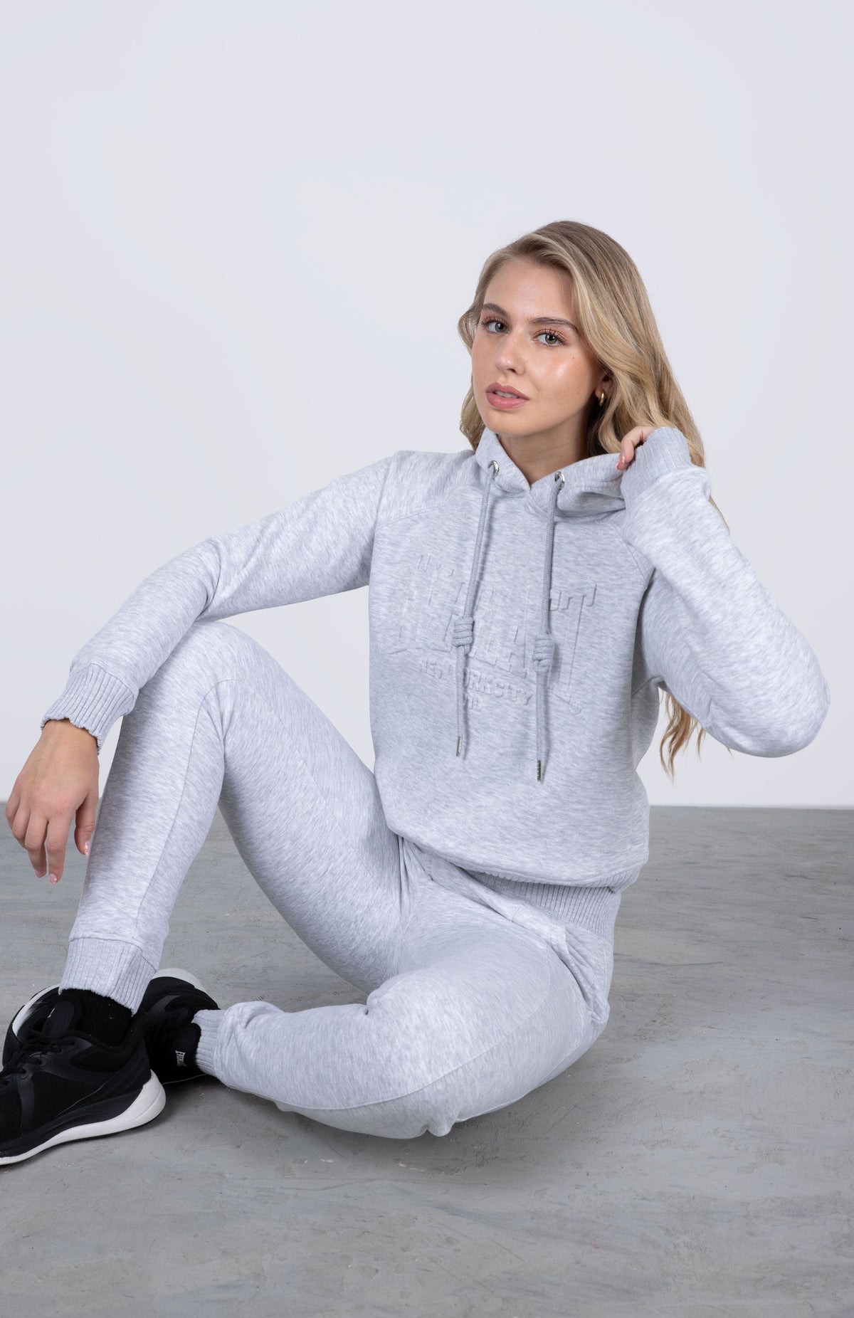 Poleron Hood Stuff Gris Everlast