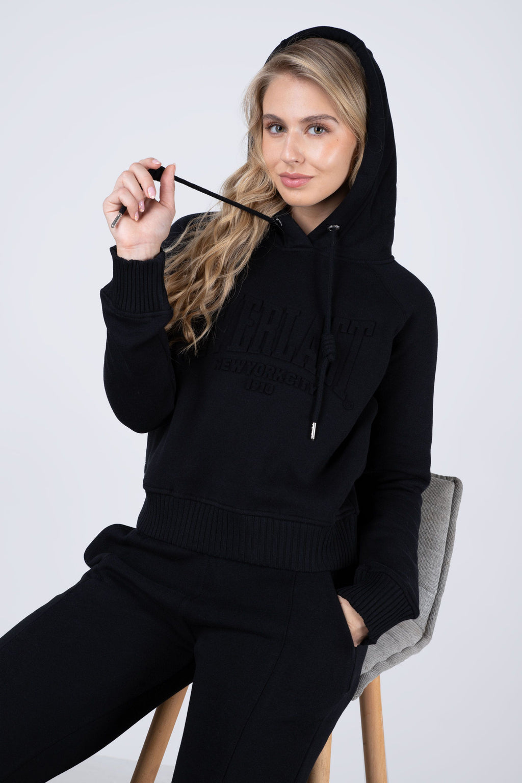 Poleron Hood Stuff Negro Everlast