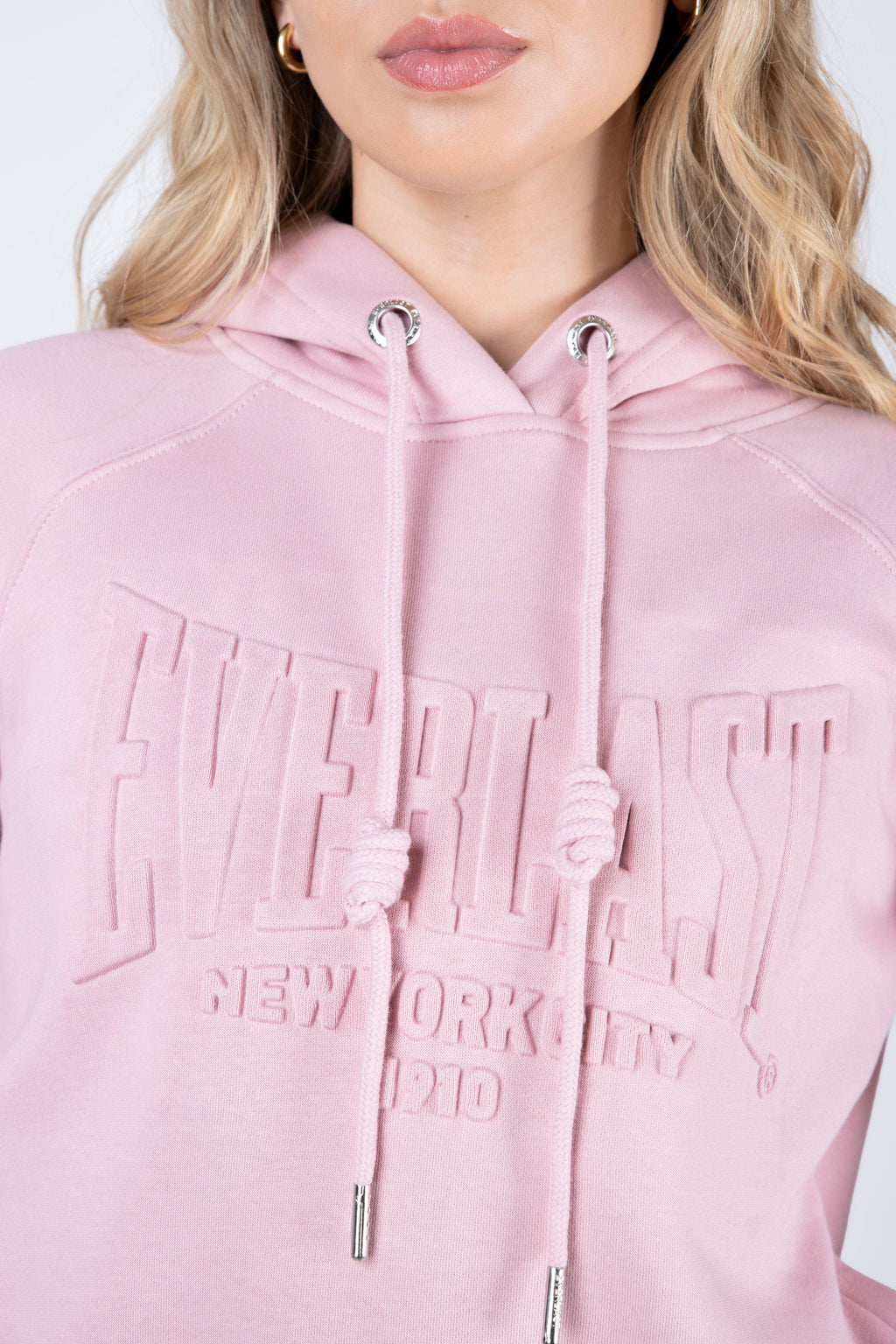 Poleron Hood Stuff Rosado Everlast