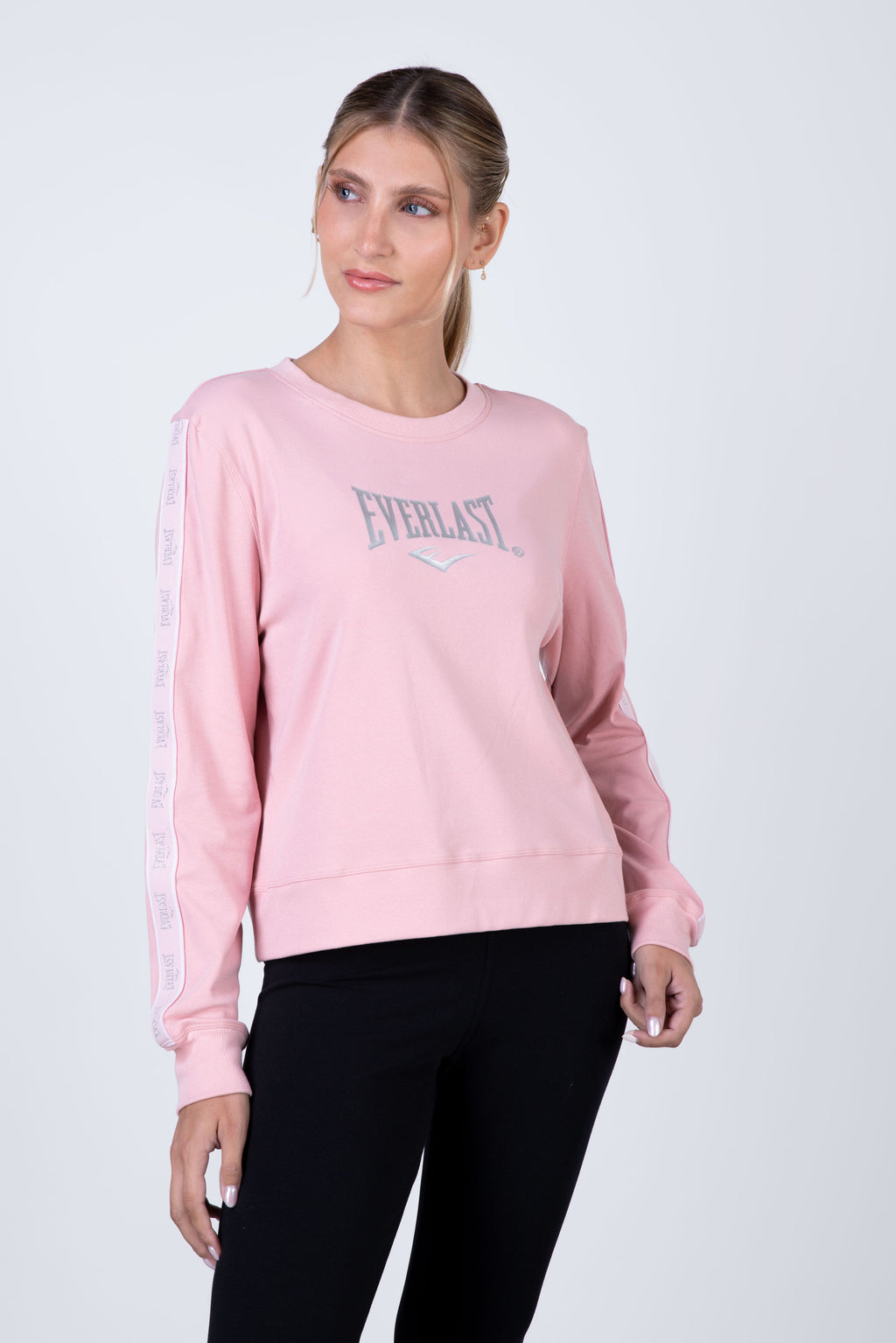 Polera Manga Larga Darkk Rosado Everlast