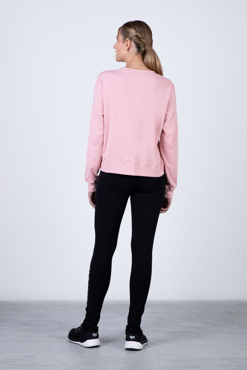 Polera Manga Larga Darkk Rosado Everlast