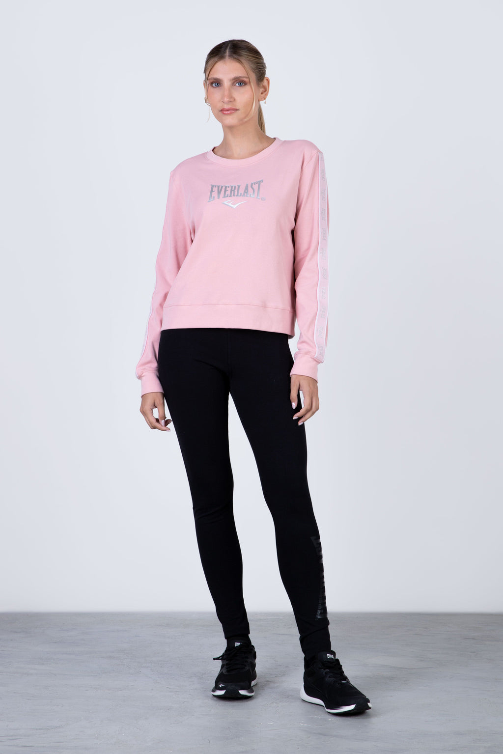 Polera Manga Larga Darkk Rosado Everlast