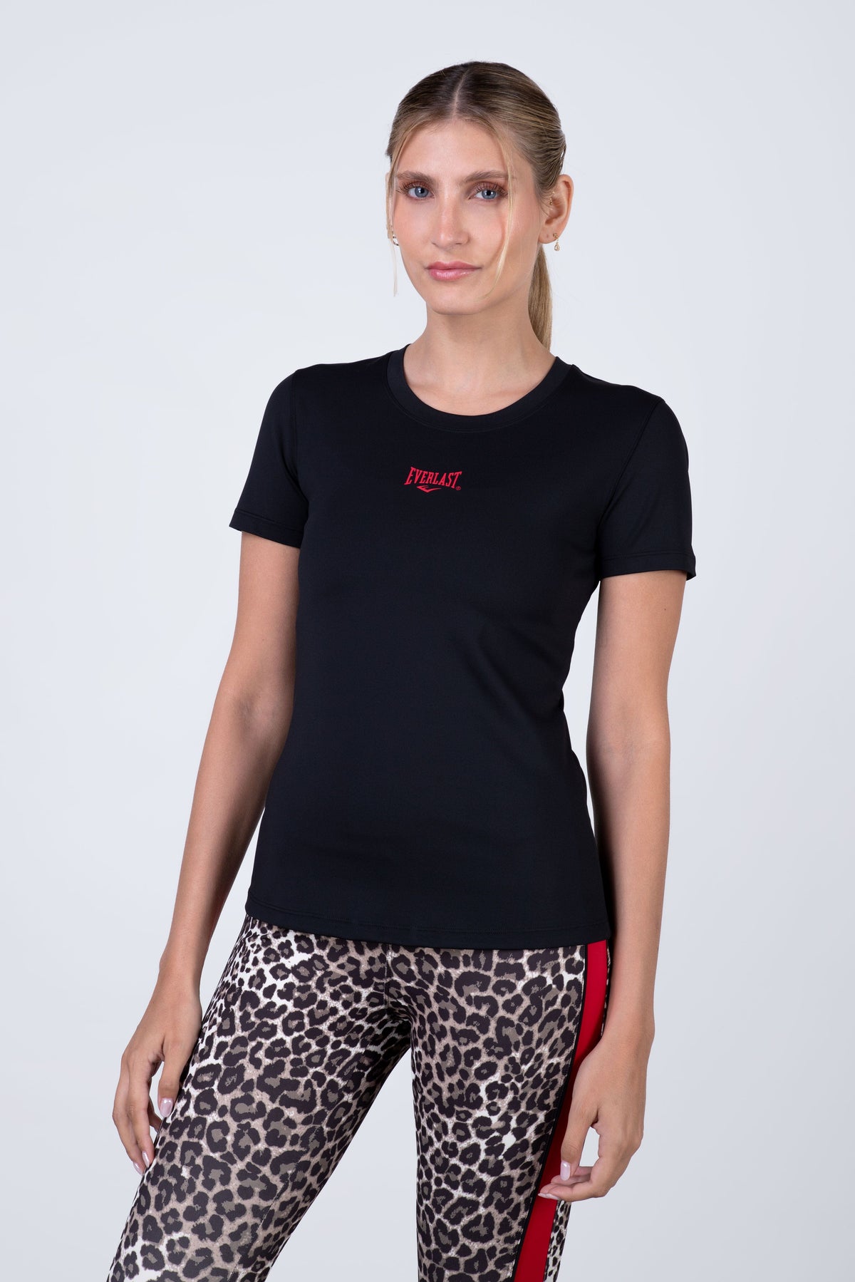 Polera Manga Corta Jungle Negro Everlast
