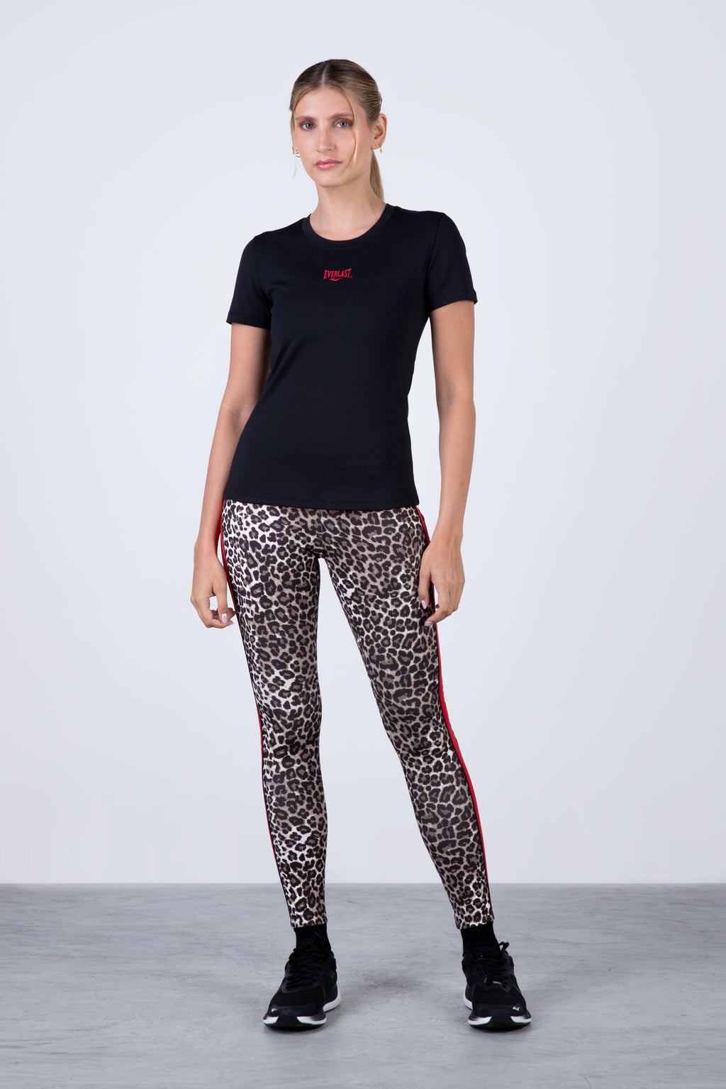 Polera Manga Corta Jungle Negro Everlast