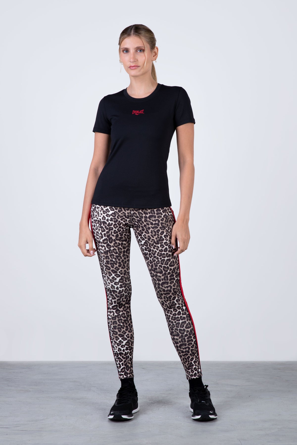 Polera Manga Corta Jungle Negro Everlast