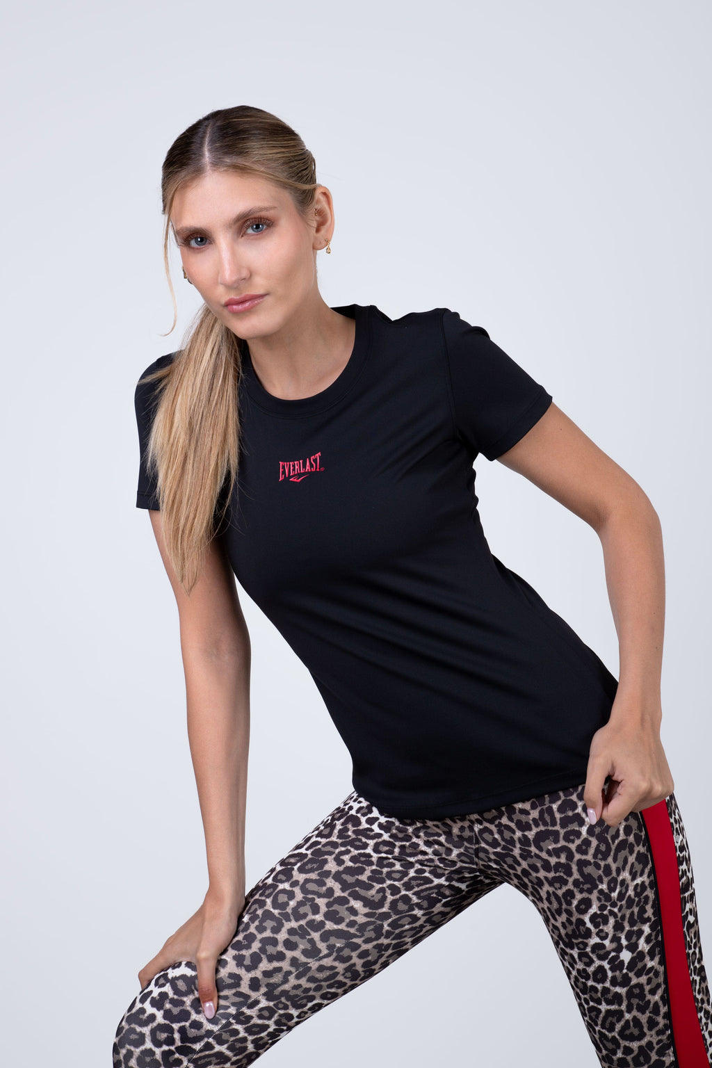Polera Manga Corta Jungle Negro Everlast