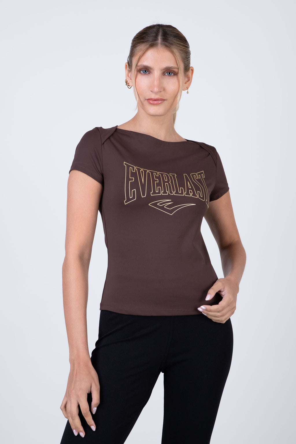 Polera Manga Corta Luana Café Everlast