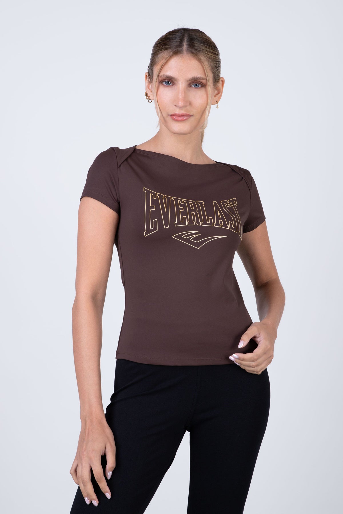 Polera Manga Corta Luana Café Everlast