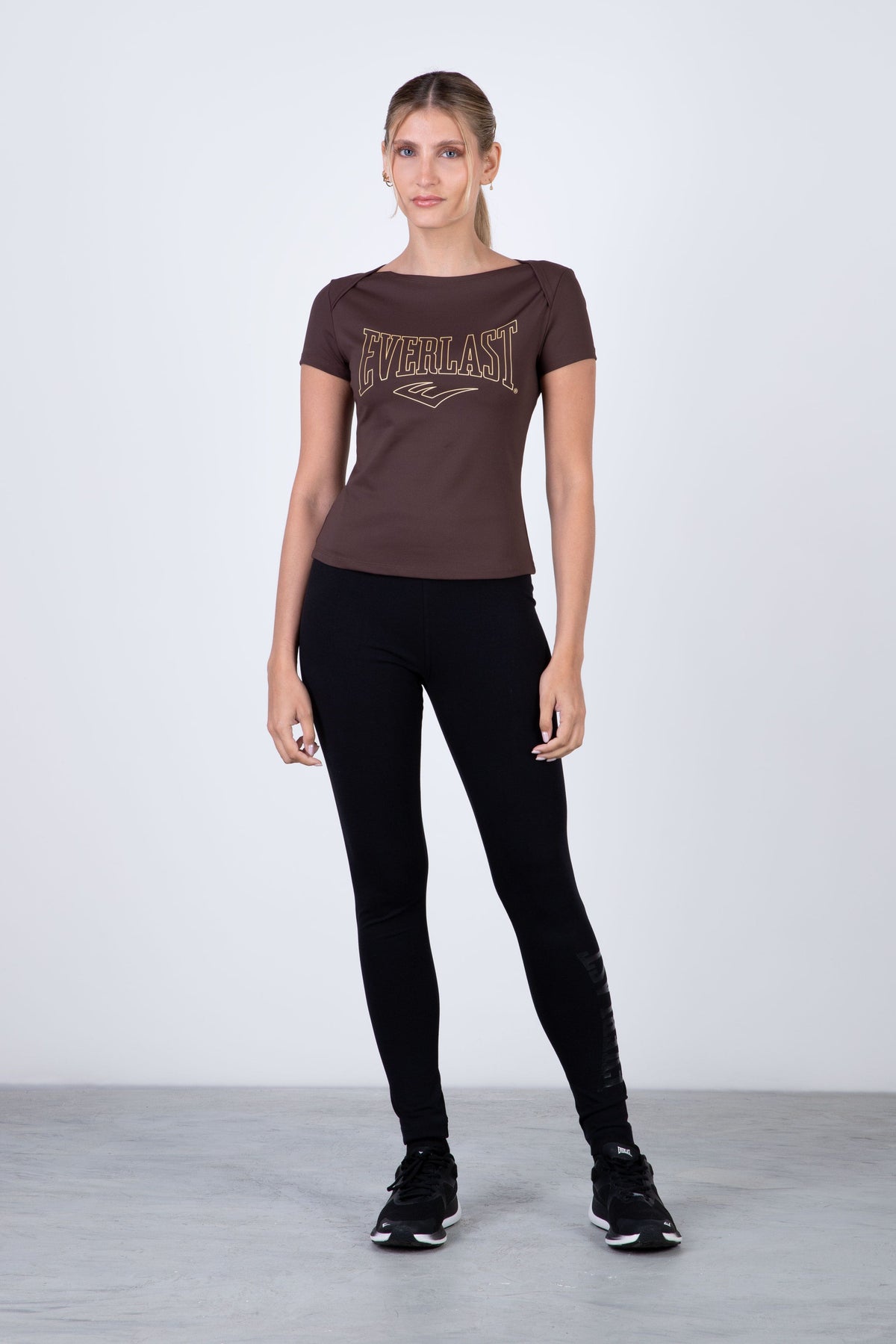 Polera Manga Corta Luana Café Everlast