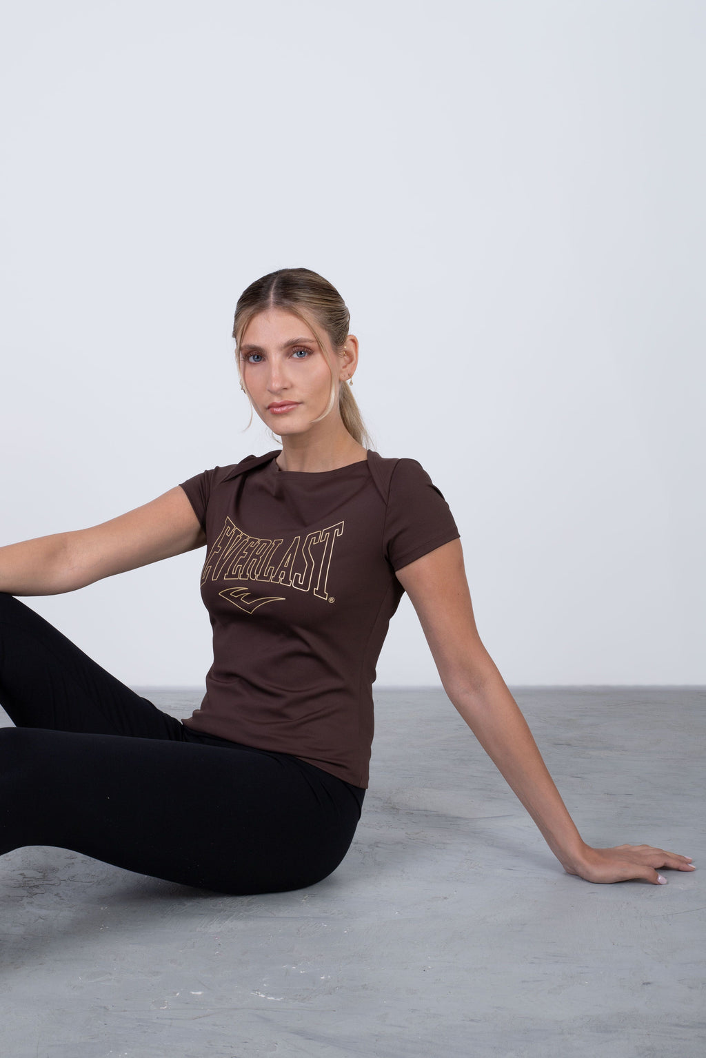 Polera Manga Corta Luana Café Everlast