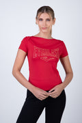 Polera Manga Corta Luana Rojo Everlast