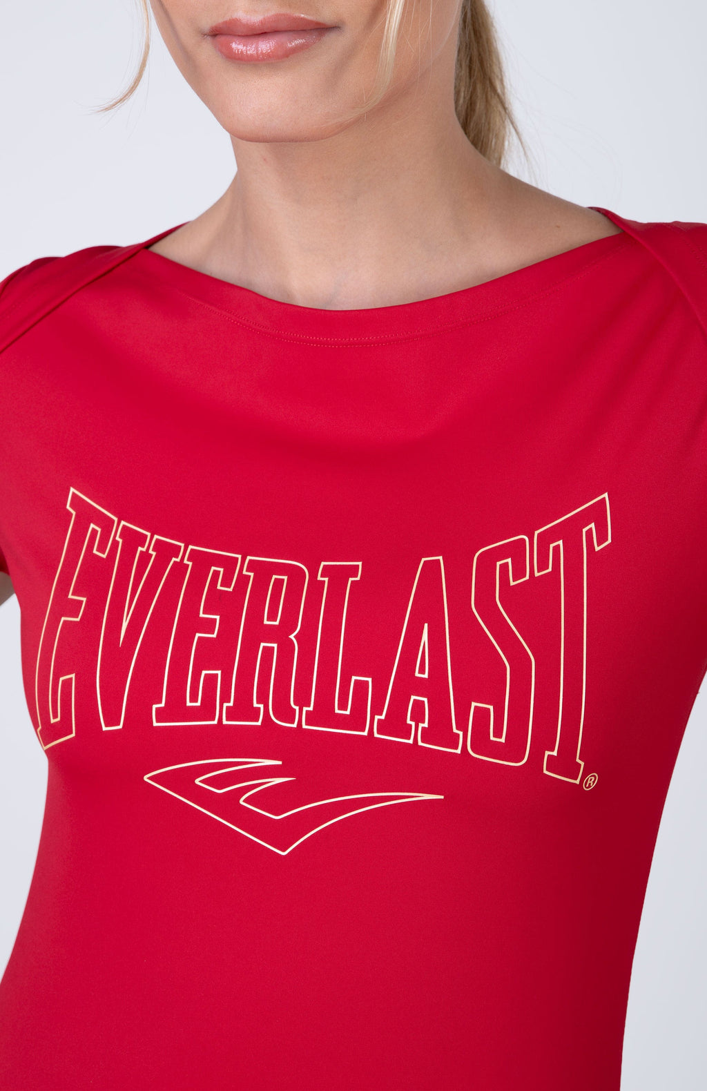 Polera Manga Corta Luana Rojo Everlast