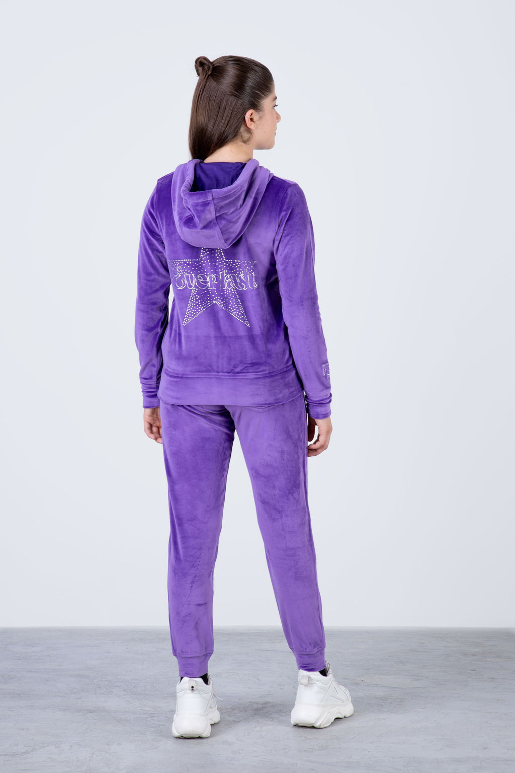 Chaqueta Display Niña Morado Everlast