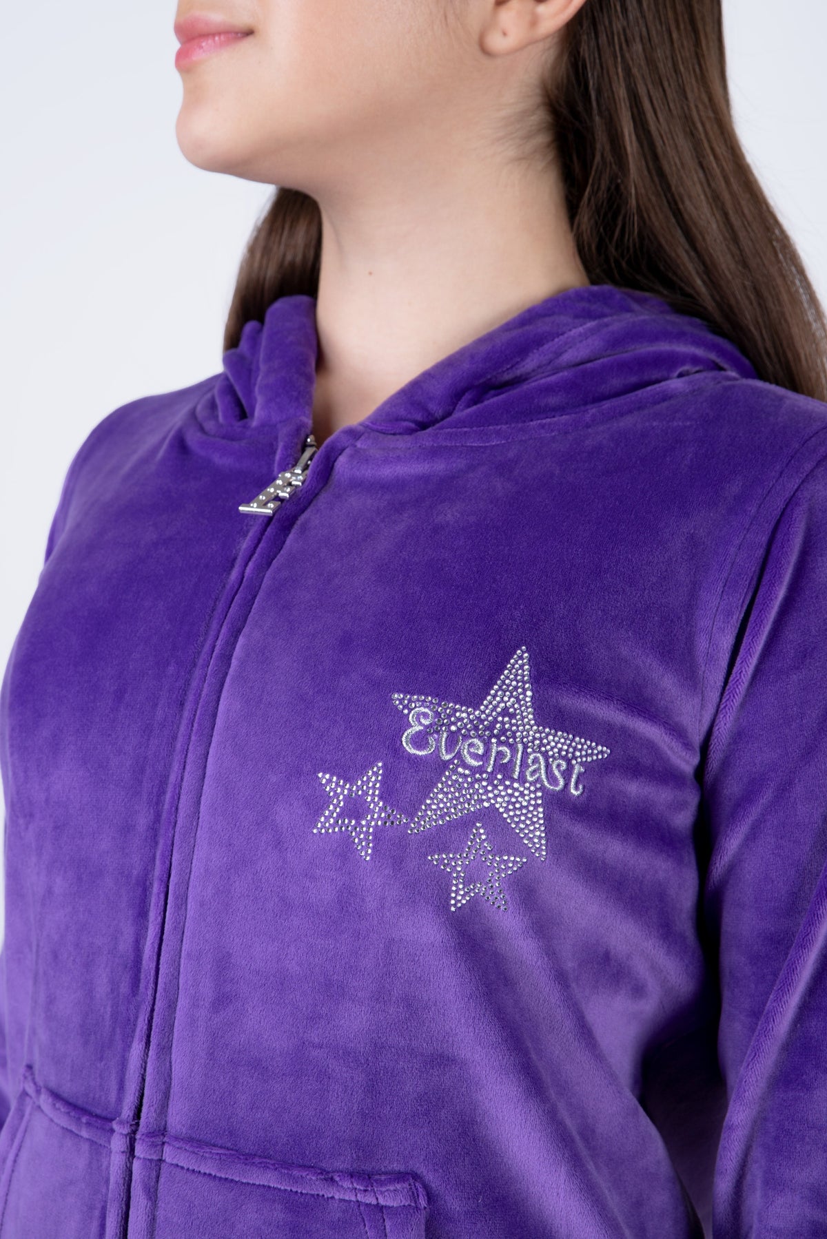 Chaqueta Display Niña Morado Everlast