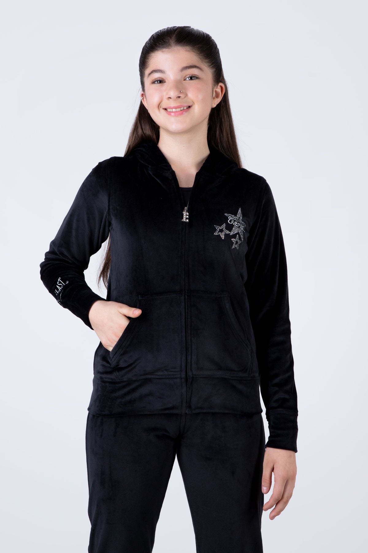 Chaqueta Display Niña Negro Everlast