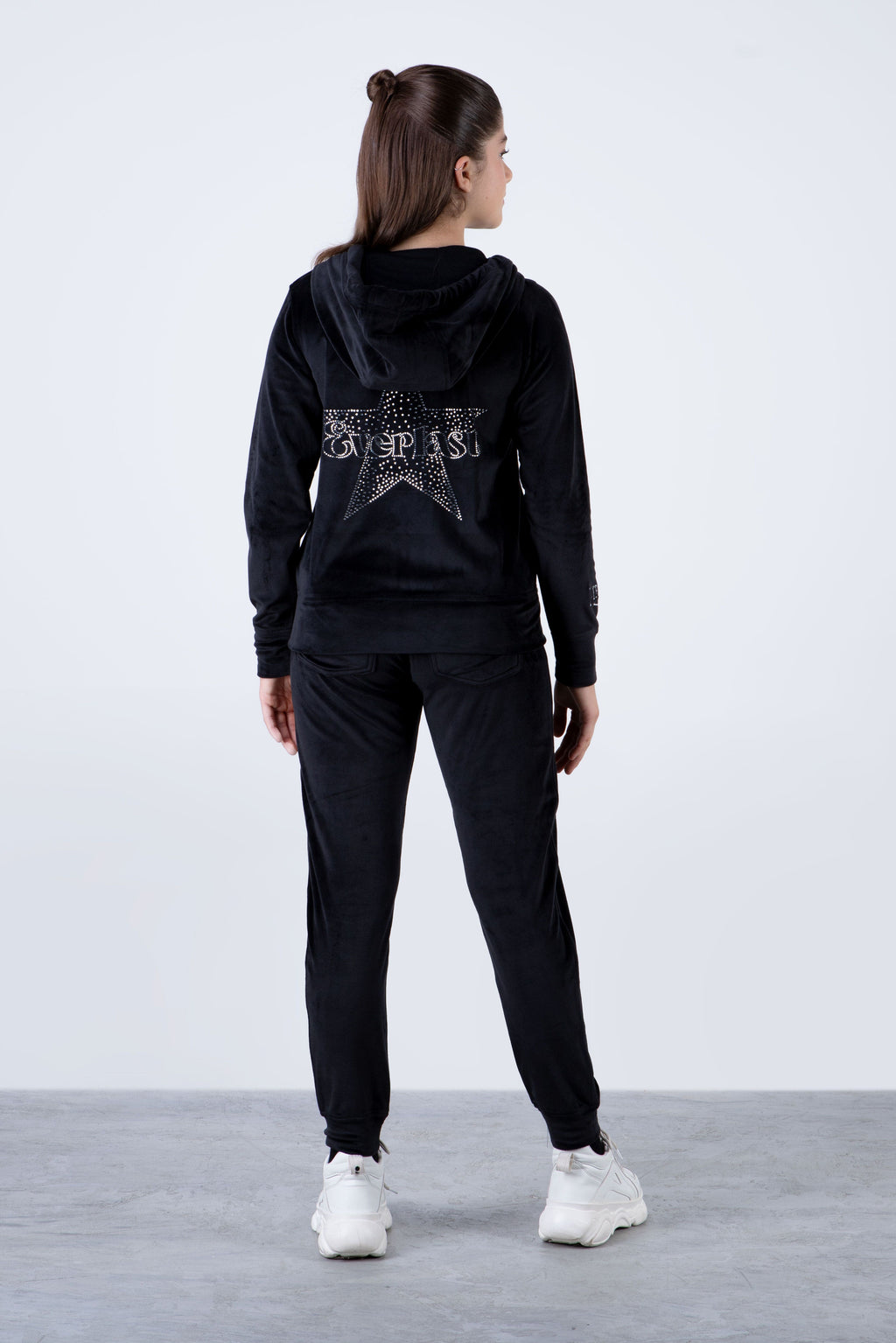 Chaqueta Display Niña Negro Everlast