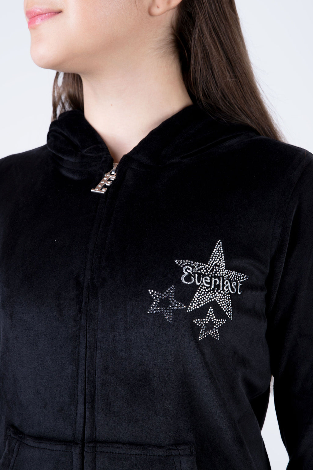 Chaqueta Display Niña Negro Everlast