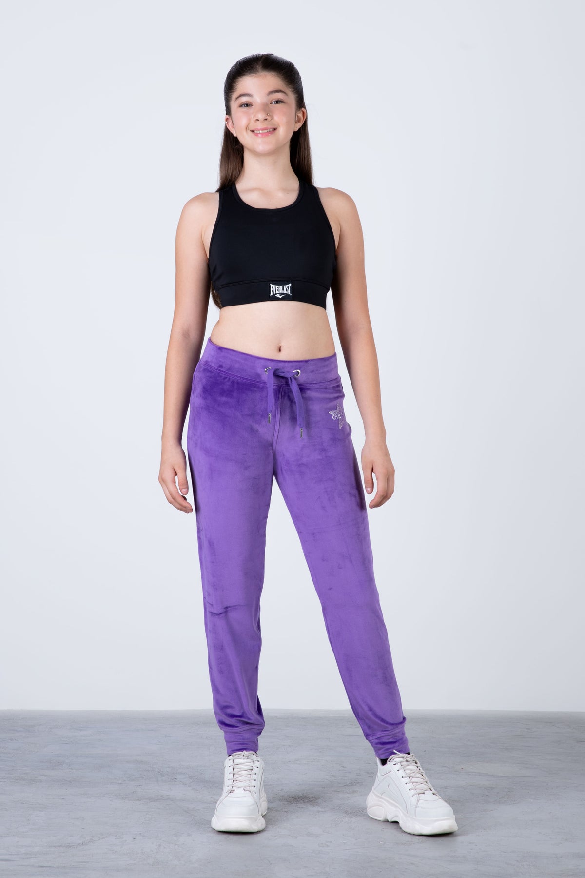Jogger Display Niña Morado Everlast