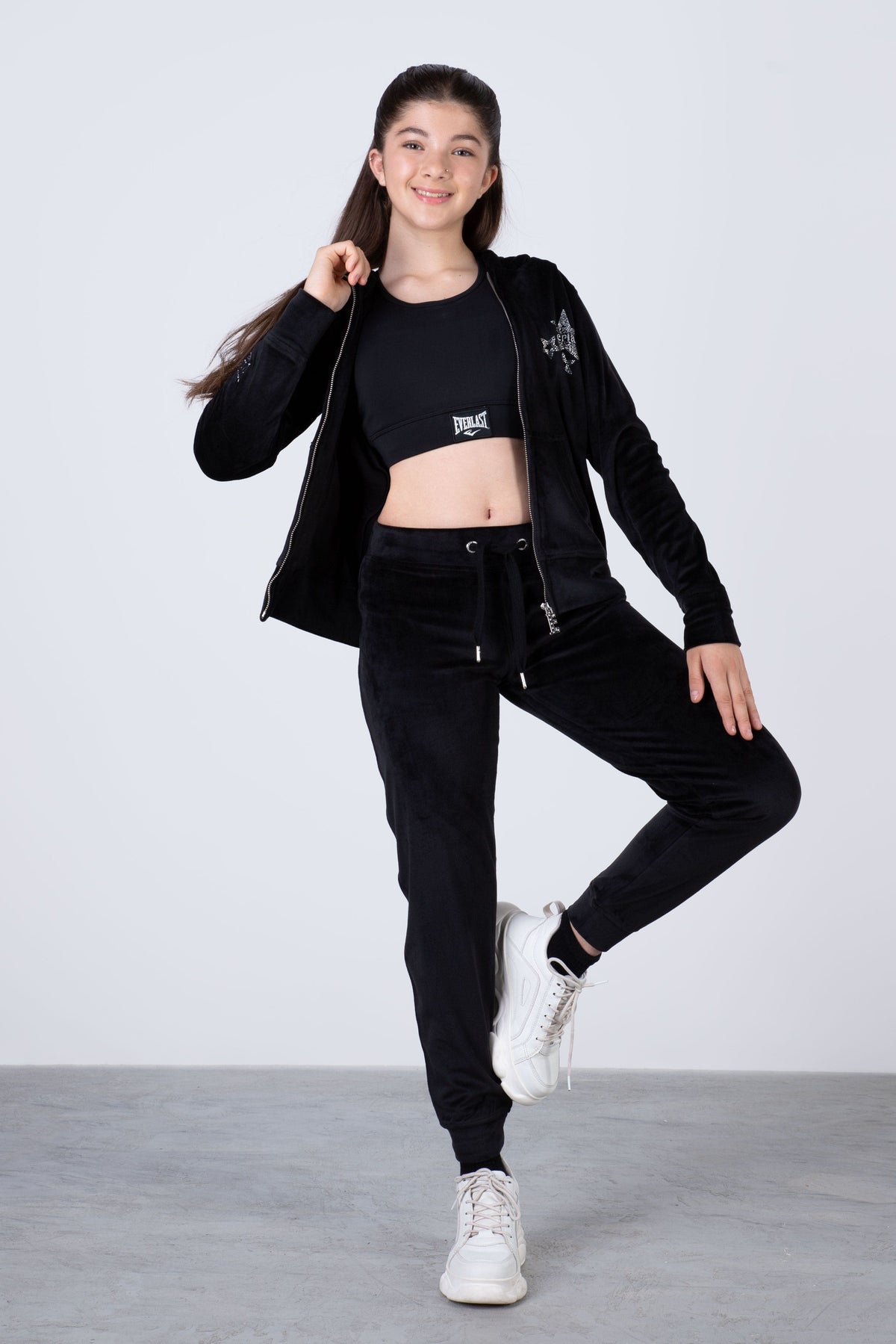 Jogger Display Niña Negro Everlast