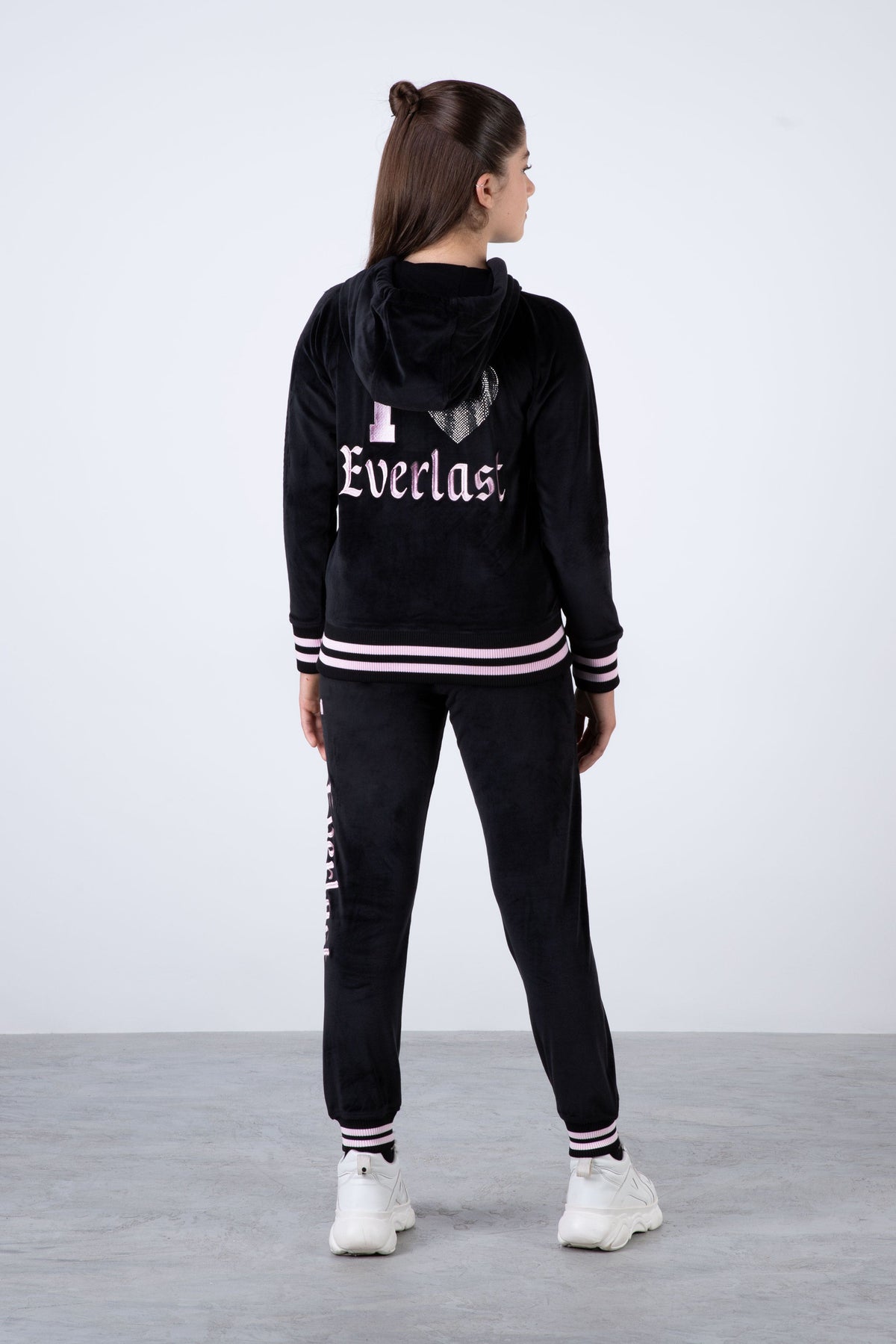 Chaqueta Valley Niña Negro Everlast