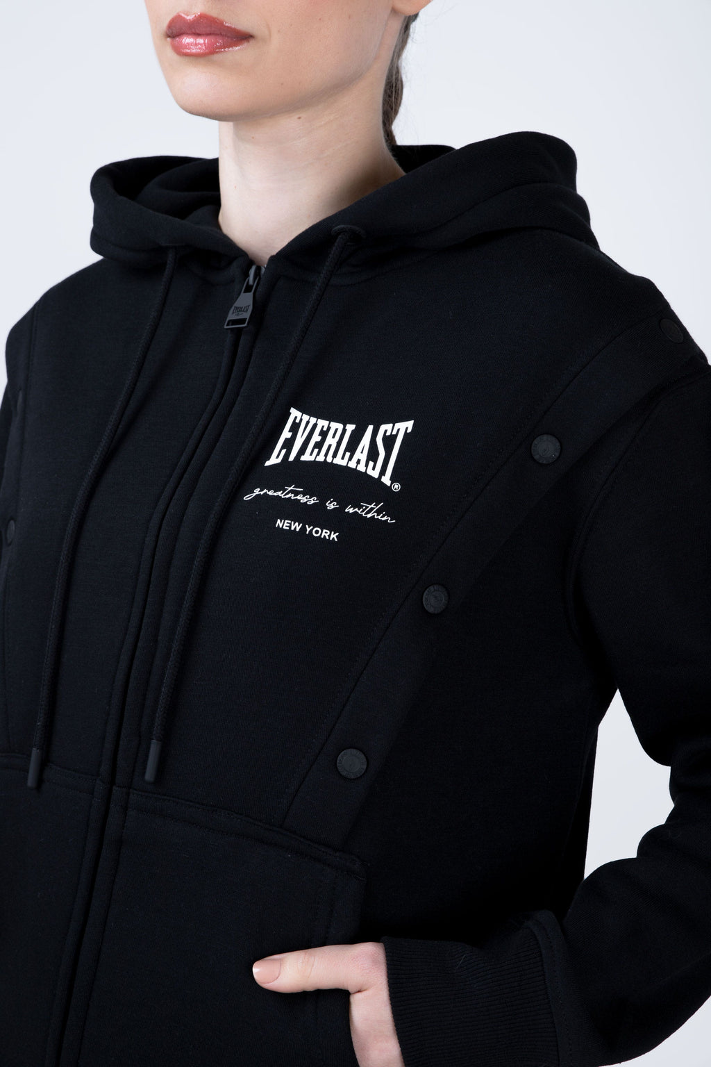 Chaqueta Much Negro Everlast