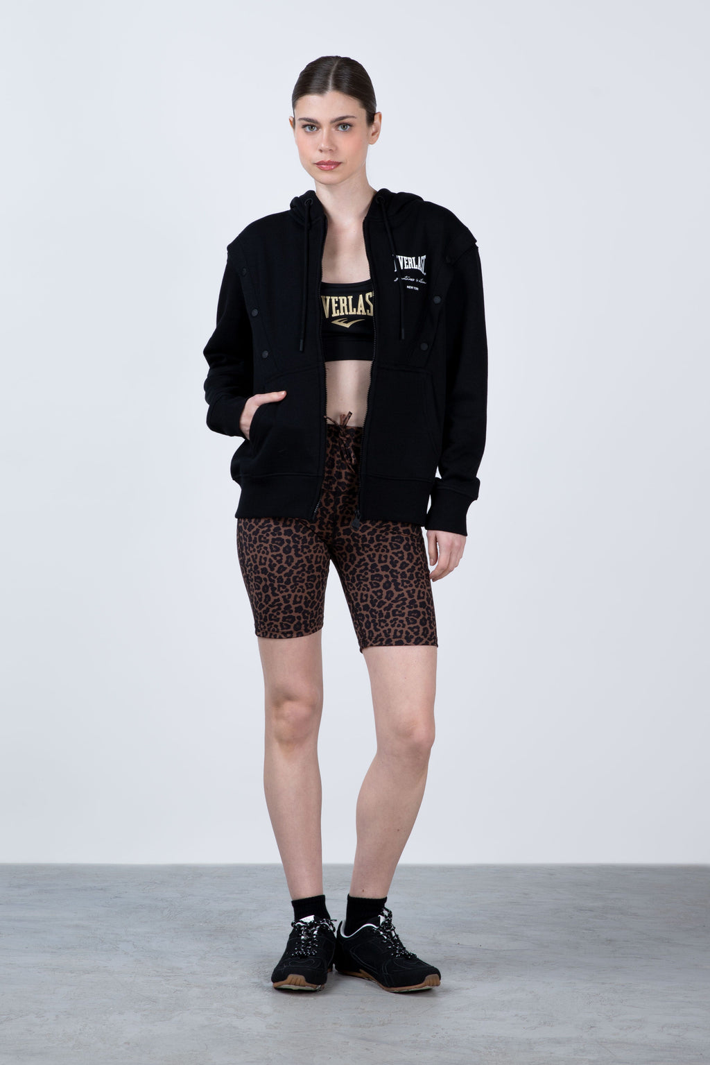 Chaqueta Much Negro Everlast