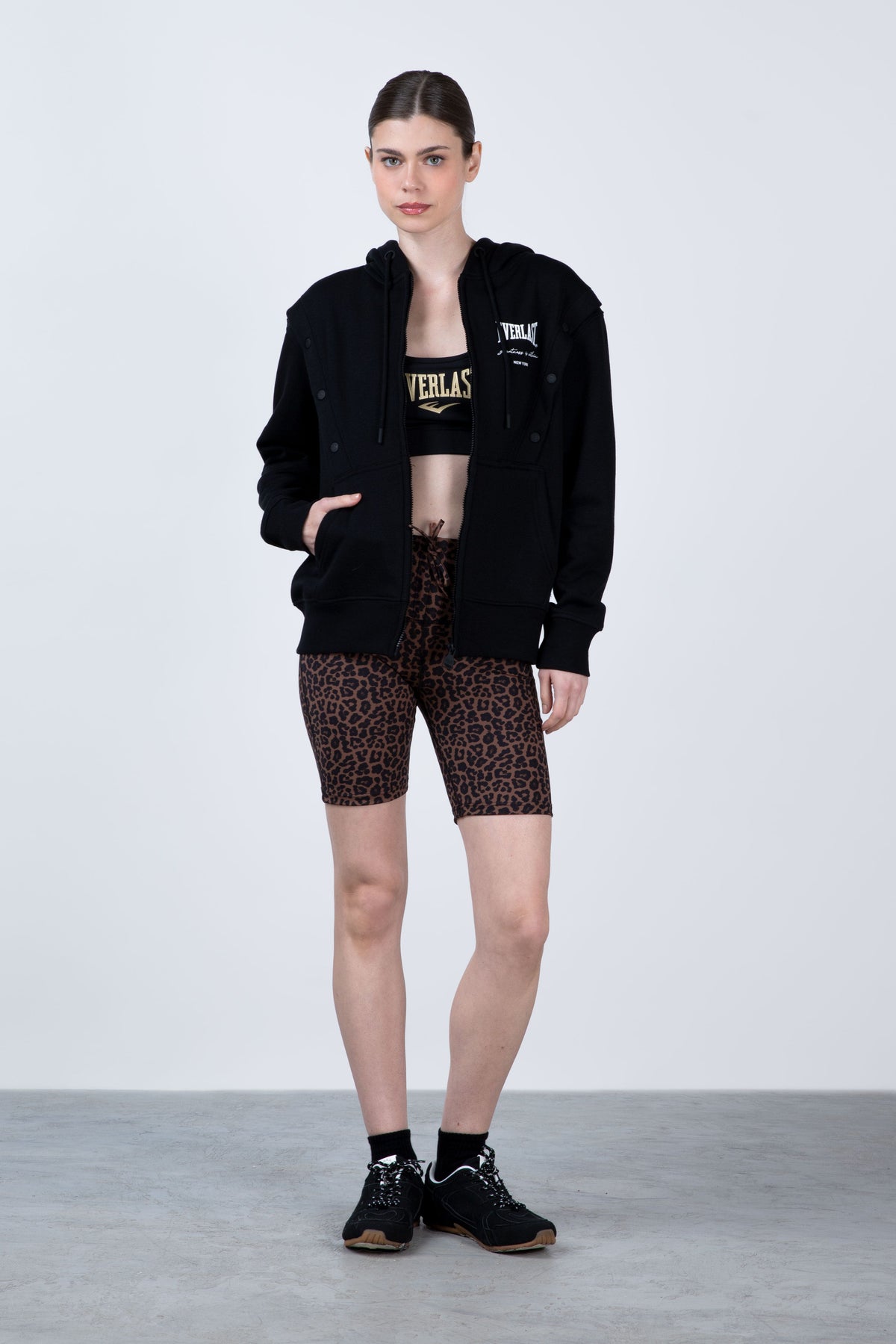 Chaqueta Much Negro Everlast