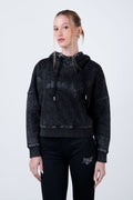 Poleron Hood Full Gris Everlast