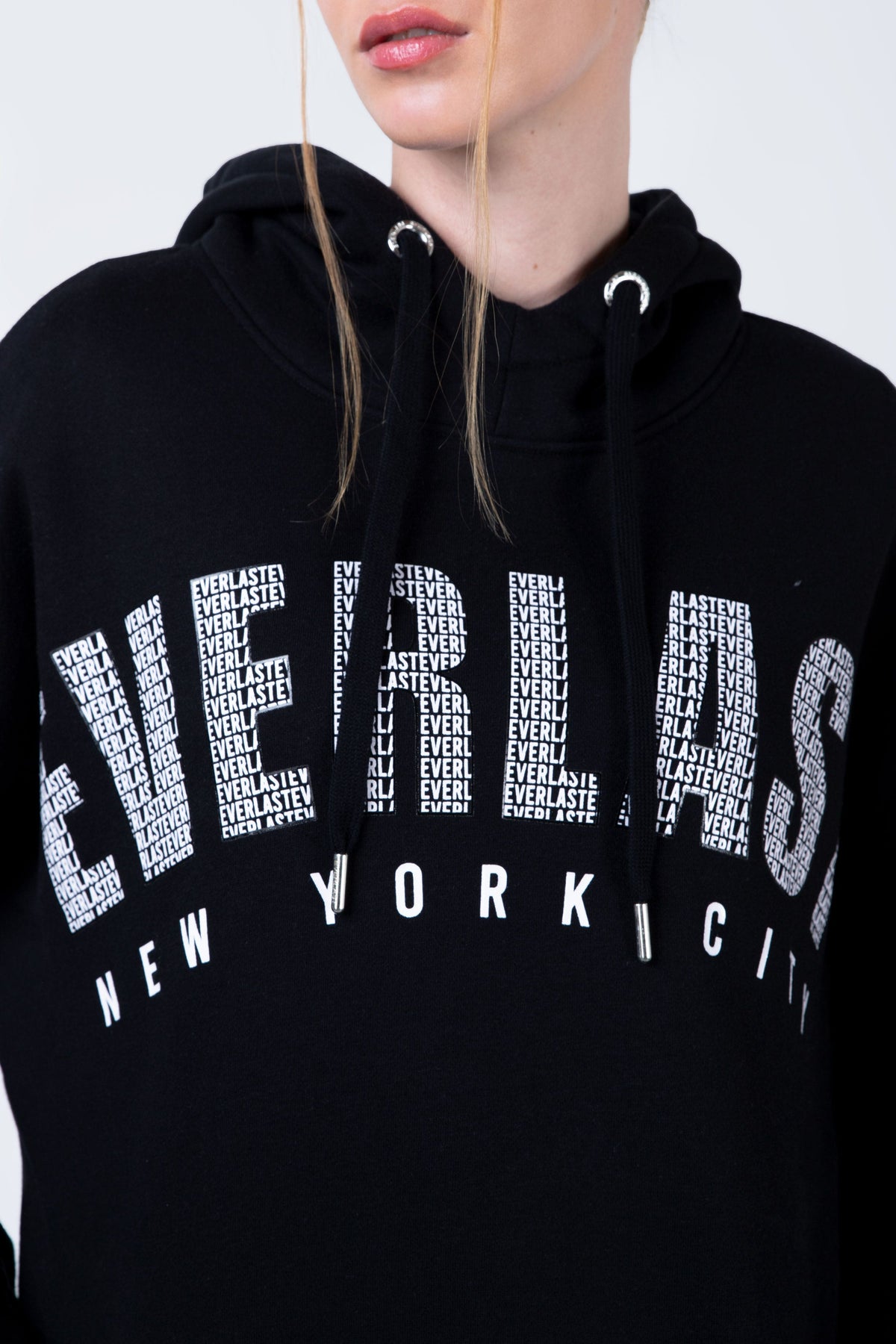 Poleron Hood Full Negro Everlast