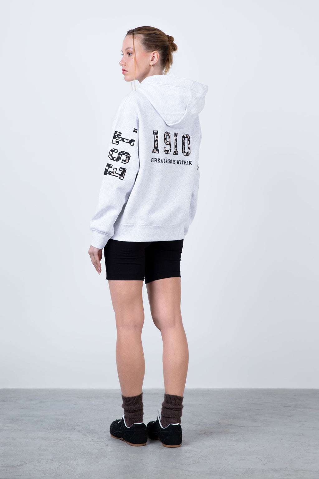 Poleron Hood French Gris Everlast