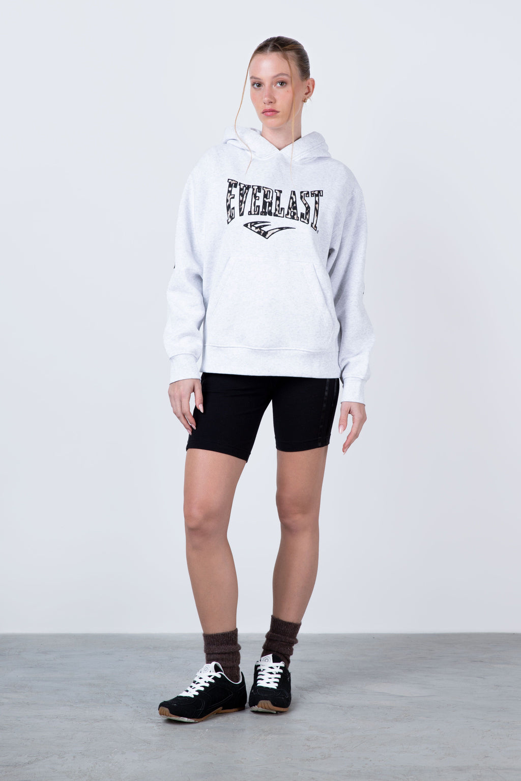 Poleron Hood French Gris Everlast