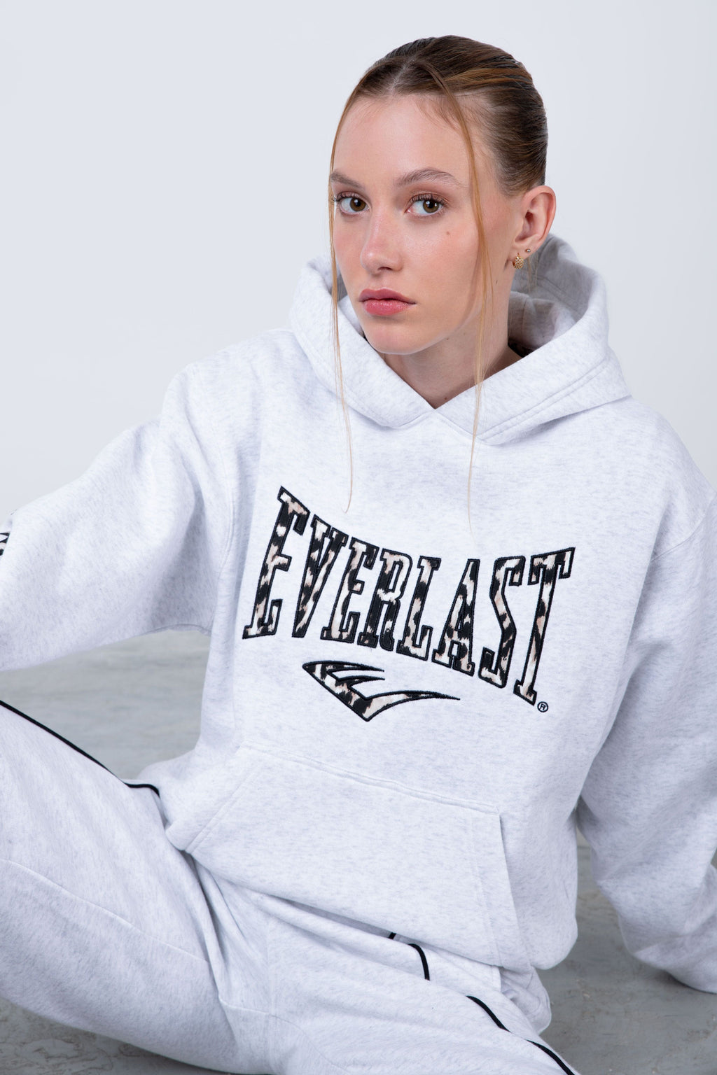 Poleron Hood French Gris Everlast