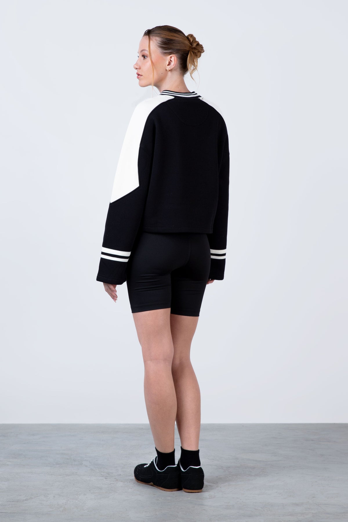 Poleron Crew Neck Peace Negro Everlast