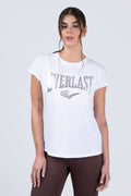 Polera Manga Corta Garden Blanco