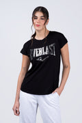 Polera Manga Corta Garden Negro