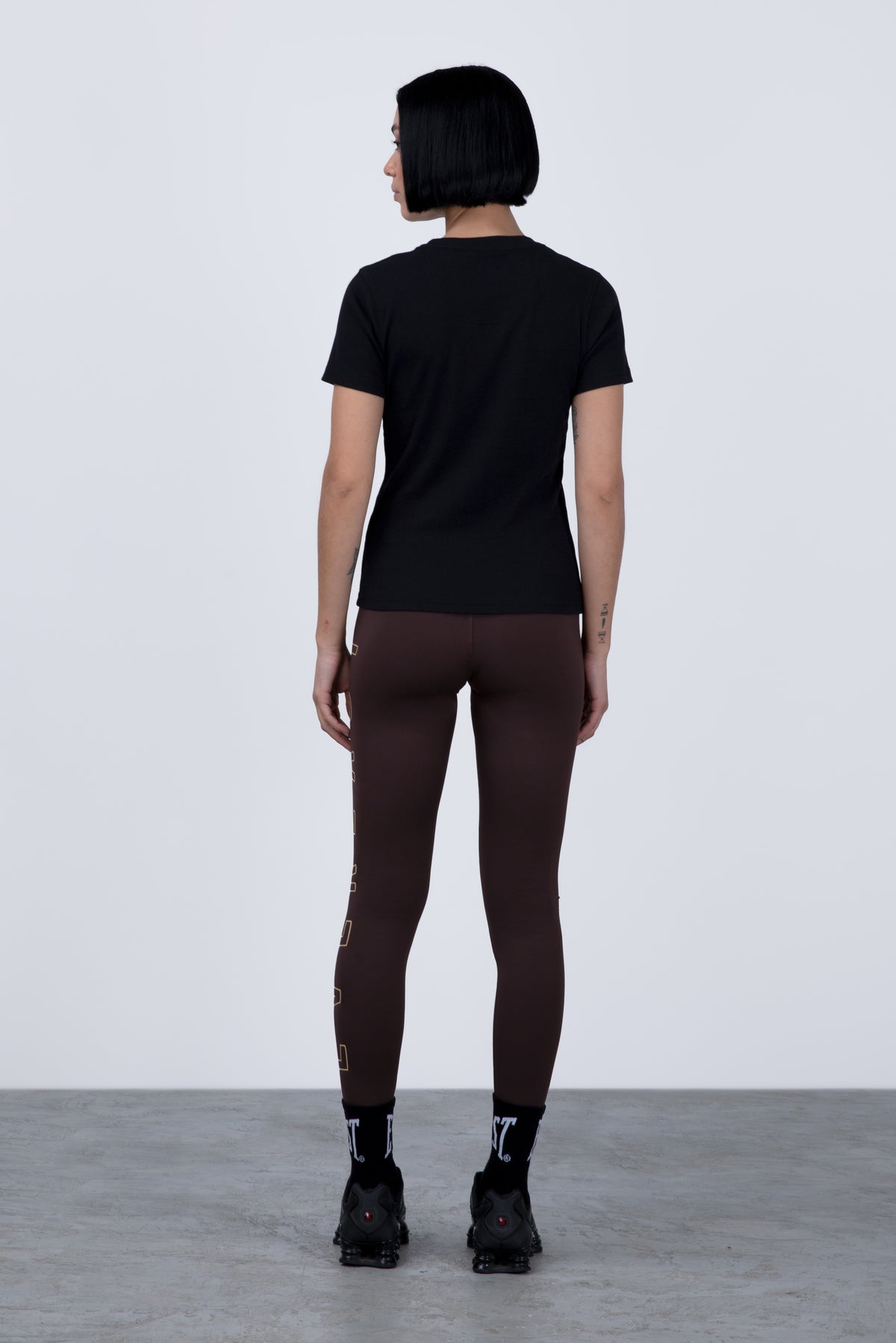 Polera Manga Corta Texas Negro