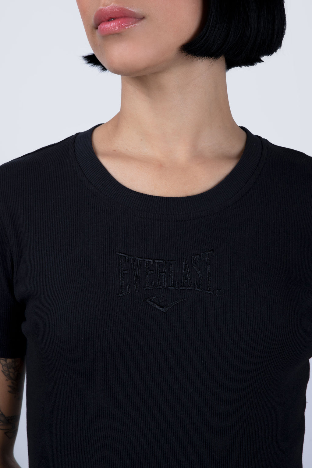 Polera Manga Corta Texas Negro