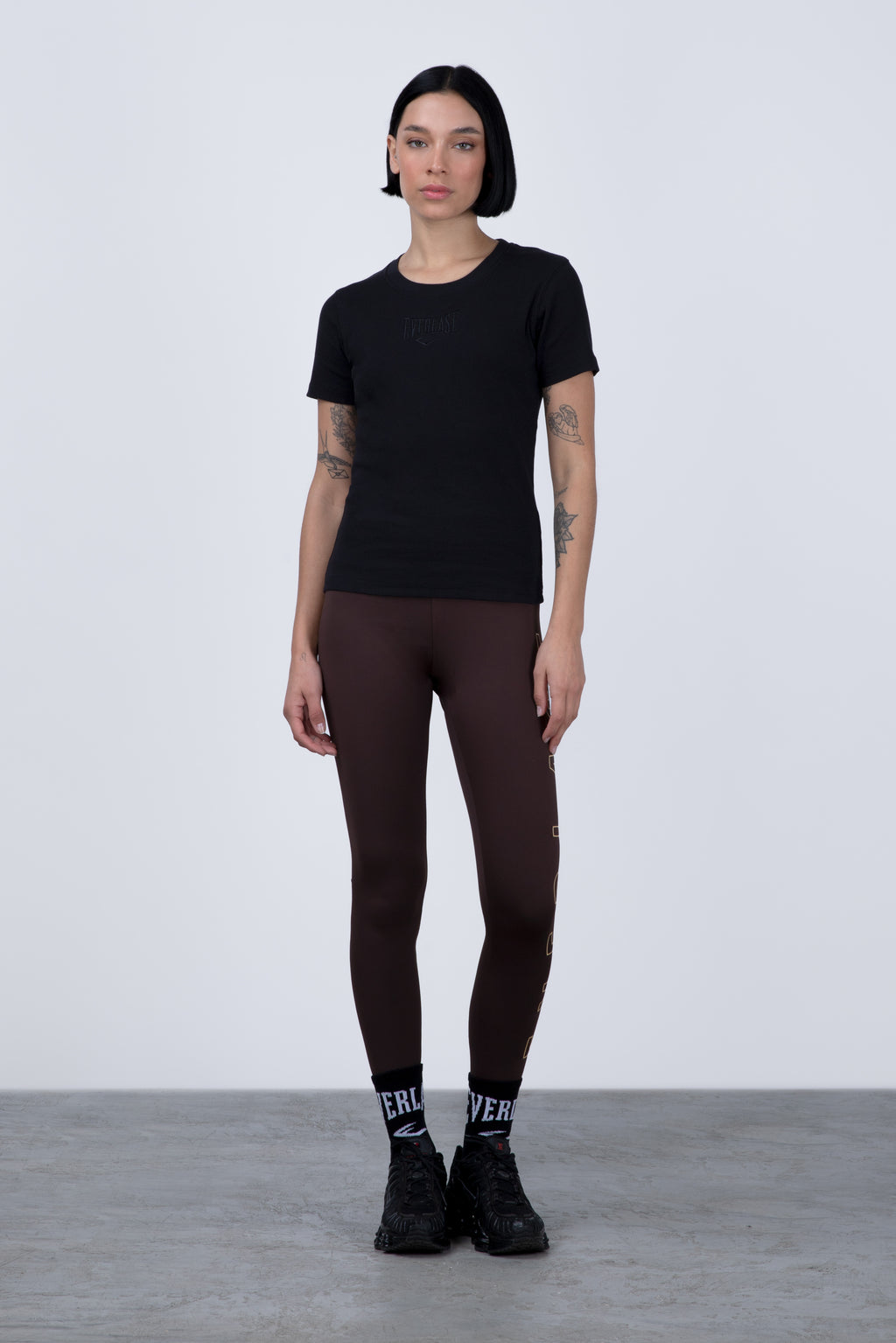 Polera Manga Corta Texas Negro