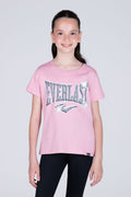 Polera Manga Corta Assist Niña Rosado Everlast