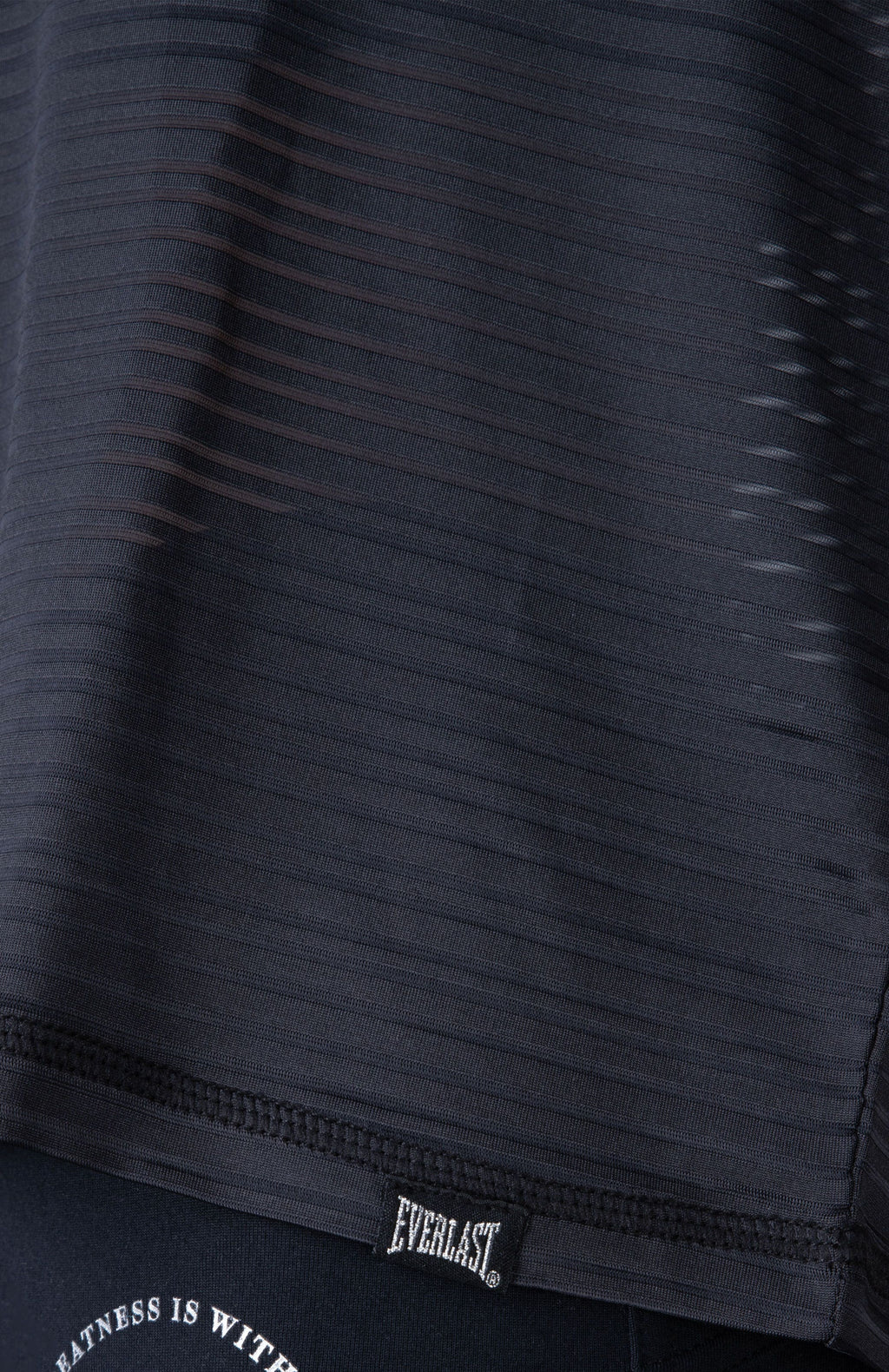 Polera Manga Larga Basic Negro