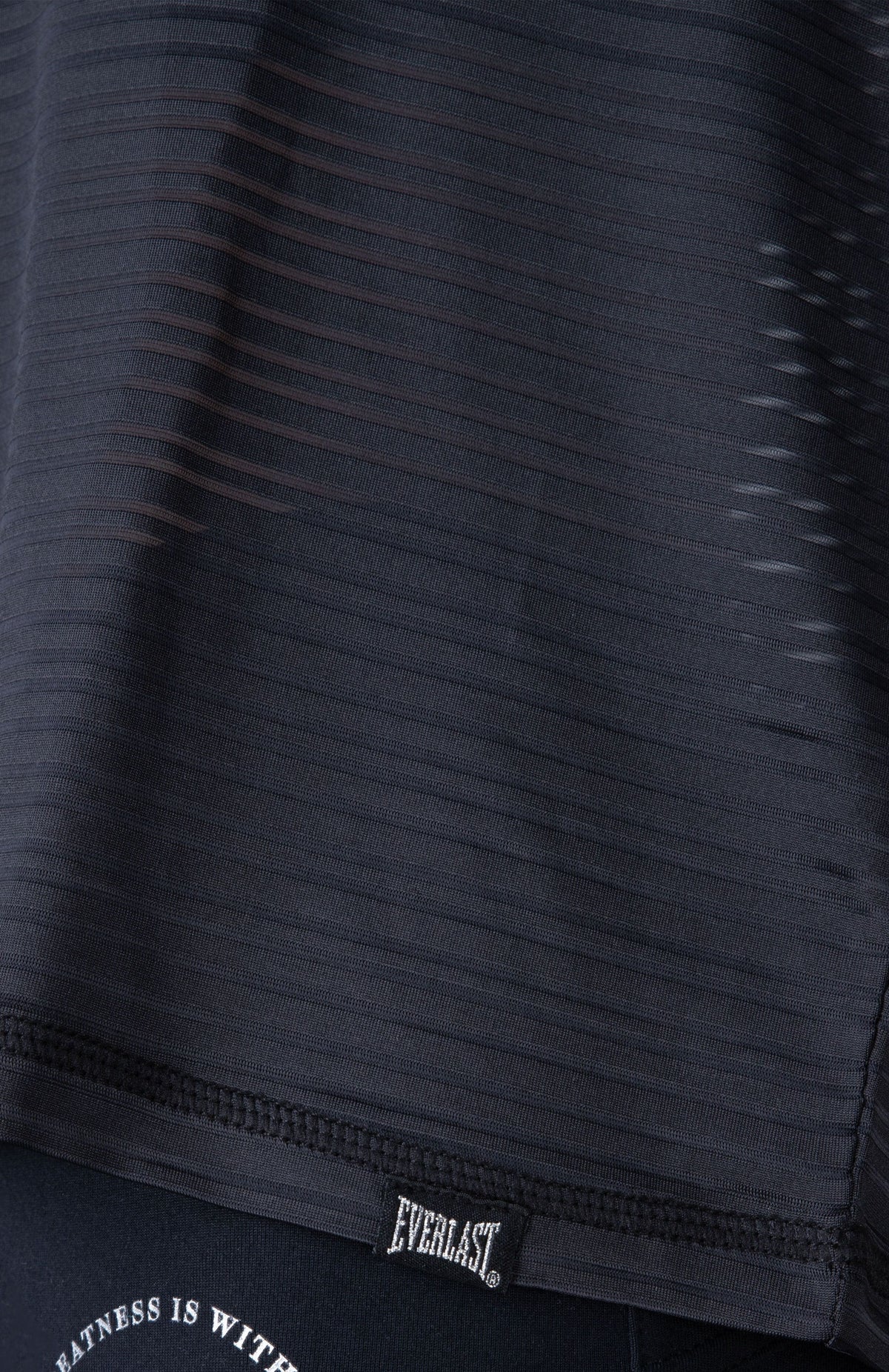 Polera Manga Larga Basic Negro