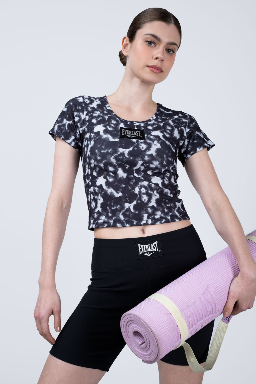 Polera Manga Corta Tremont Print Negro Everlast