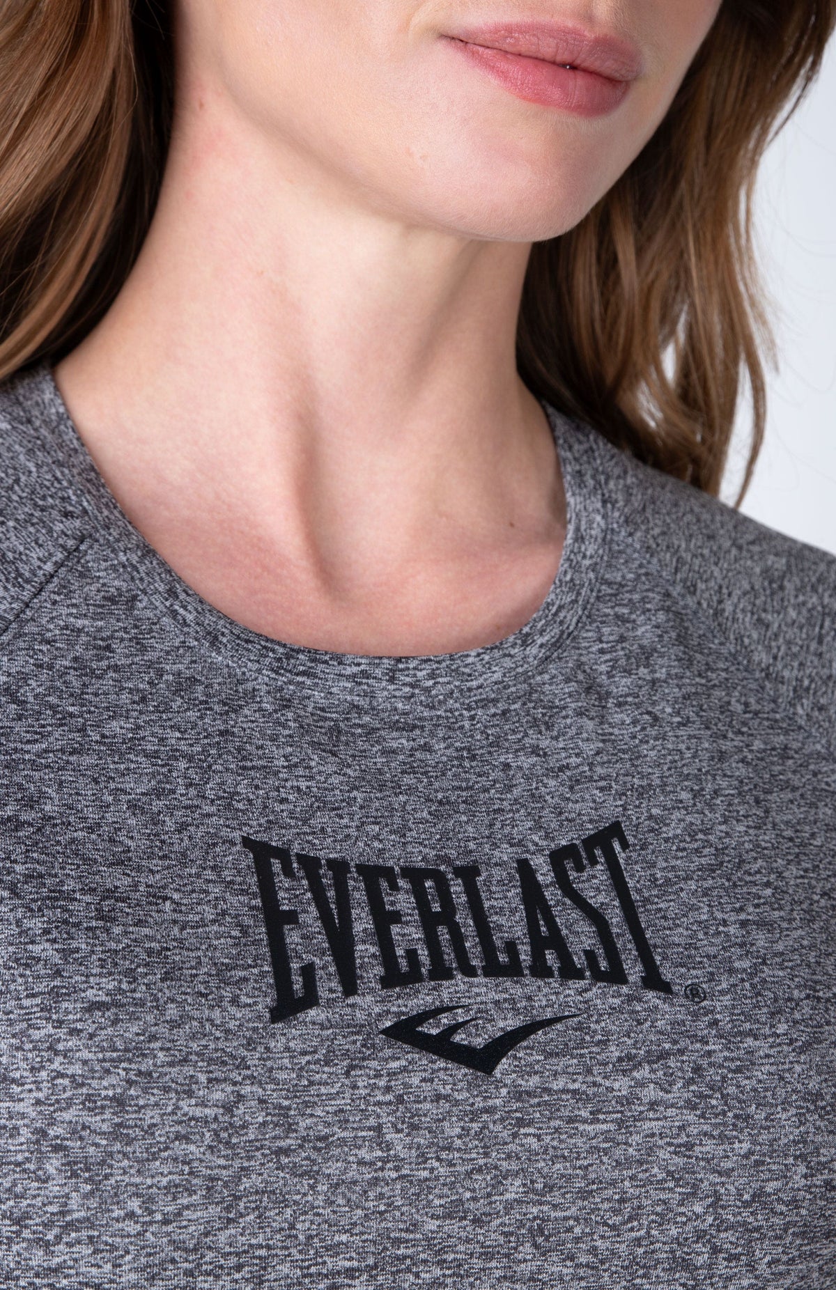 Polera Manga Corta Springs Gris Everlast