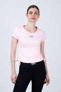 Polera Manga Corta Rush Rosado Everlast
