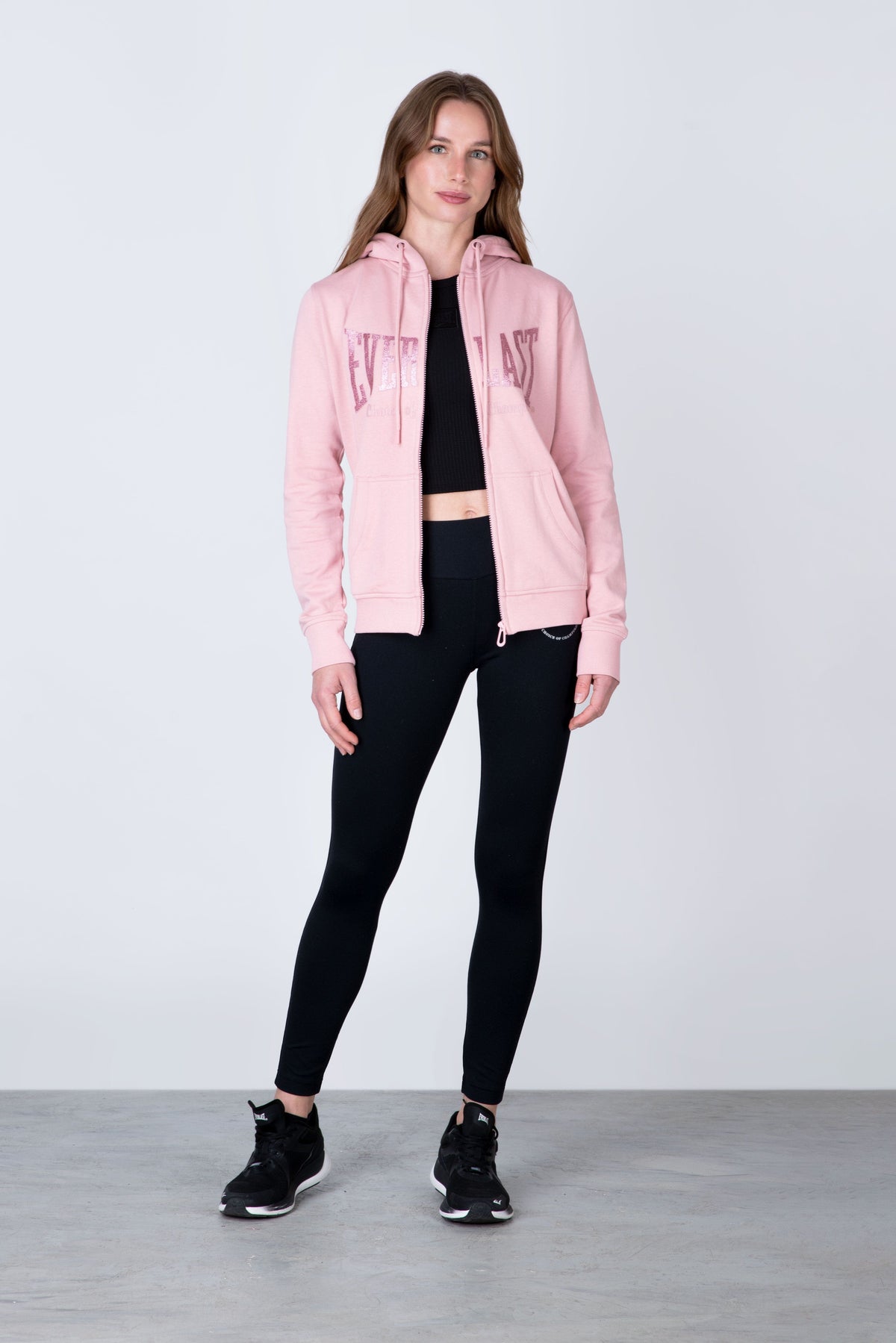 Chaqueta Hood Classic Rosado Everlast