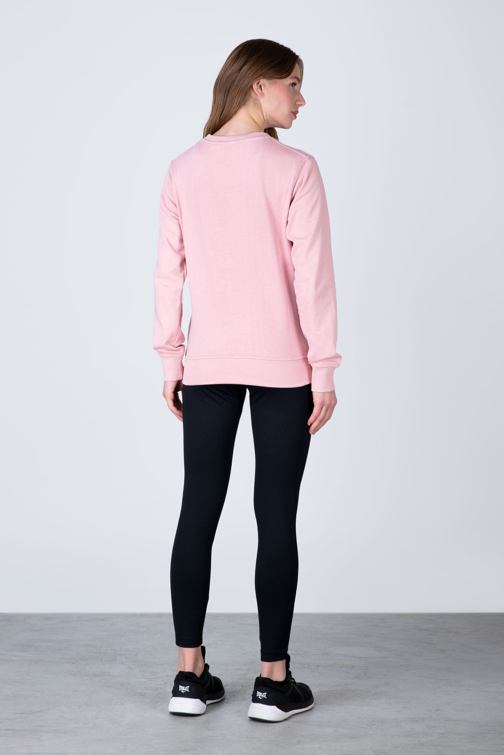 Poleron Crew Neck Classic Rosado Everlast