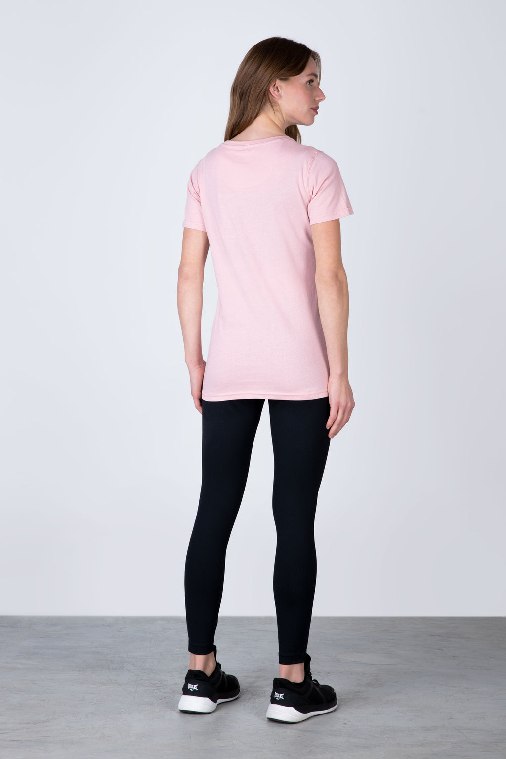Polera Manga Corta Classic Rosado Everlast