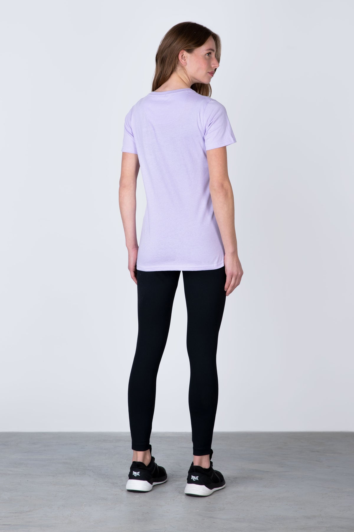 Polera Manga Corta Classic Morado Everlast