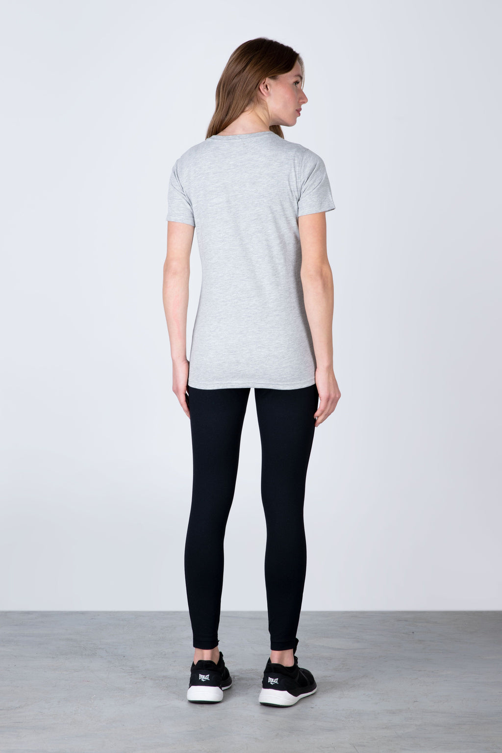 Polera Manga Corta Classic Gris Everlast