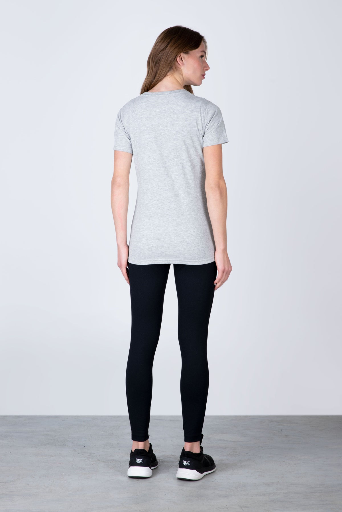 Polera Manga Corta Classic Gris Everlast